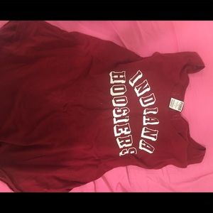 PINK Indiana Hoosiers Tank L